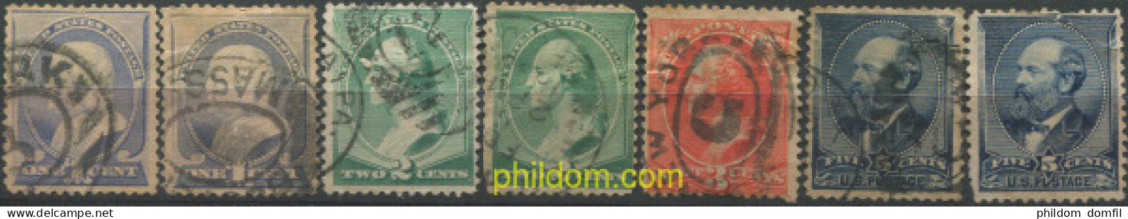 707342 USED ESTADOS UNIDOS 1887 DENTADOS 12 - Unused Stamps