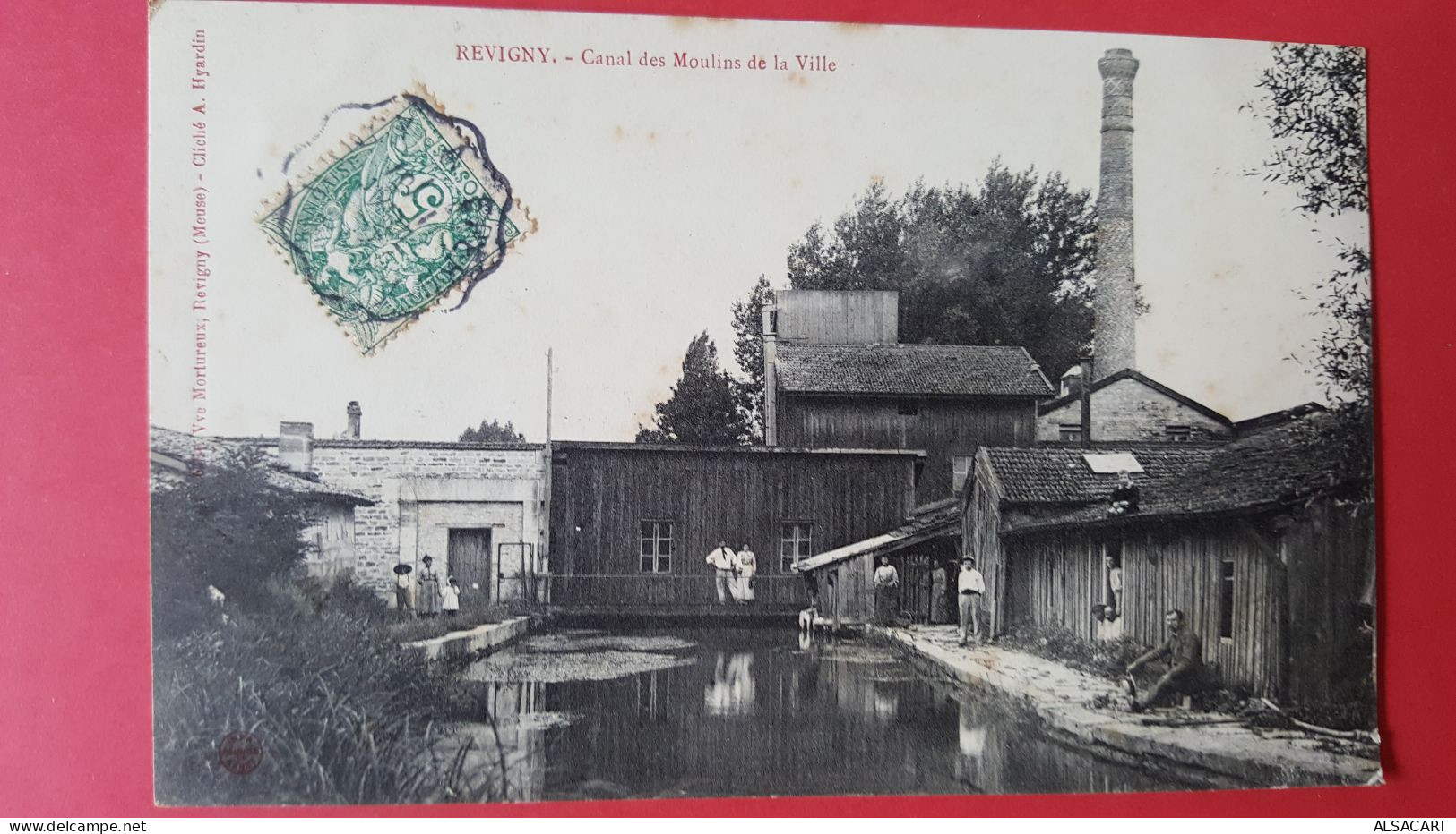 Revigny , Canal Des Moulins De La Ville - Revigny Sur Ornain