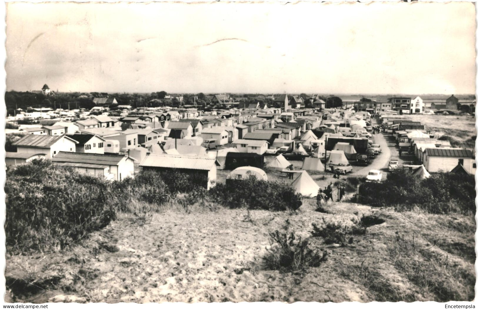 CPSM  Carte Postale  Belgique Breedene Sur Mer Camping 1961 VM68740 - Bredene