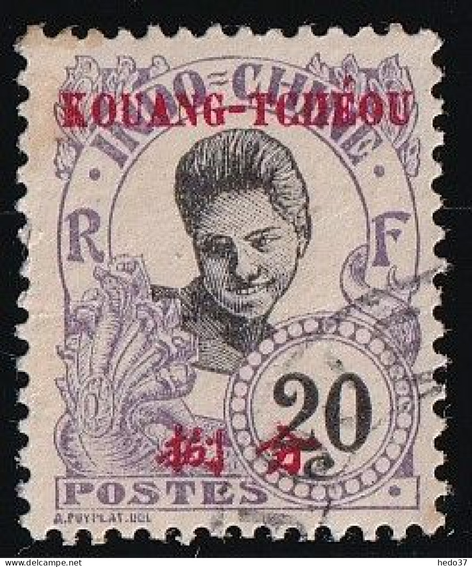Kouang-Tchéou N°24 - Oblitéré - TB - Used Stamps