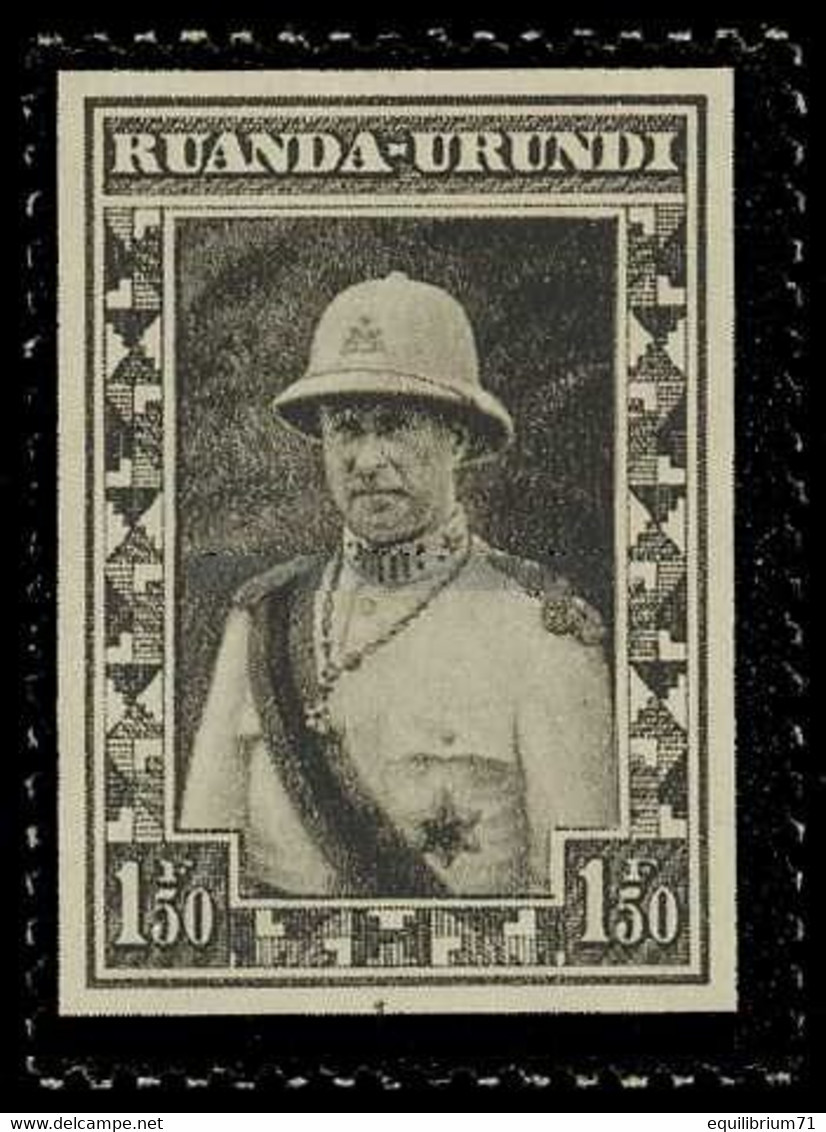 107* - Deuil Du Roi / Rouwzegel Van Koning / Trauer Um König / Mourning For King - Albert I - RUANDA URUNDI - Unused Stamps