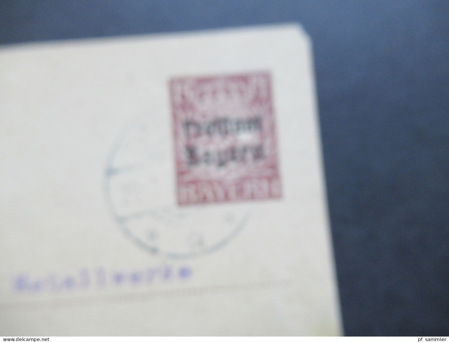 AD Bayern Ganzsache Aufdruck Freistaat Bayern Absenderstempel Obst & Beerenweinkelterei Schloß Englburg Post Tittling - Postal  Stationery