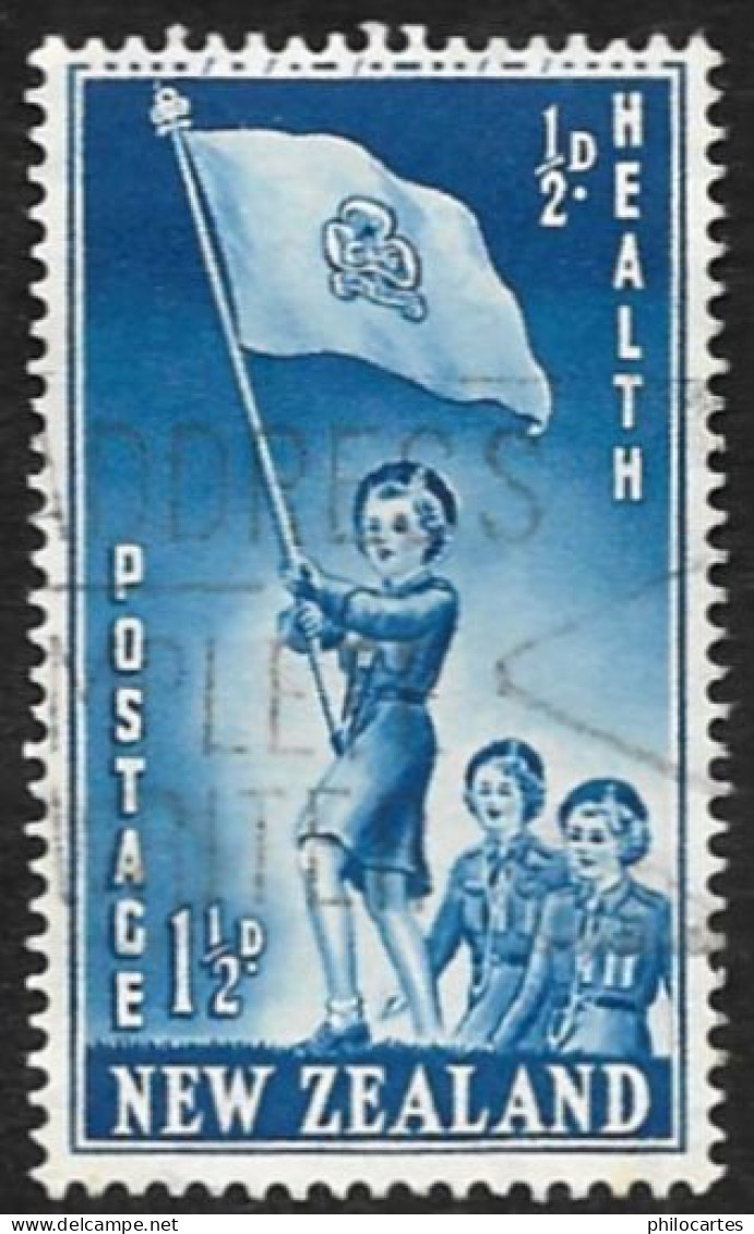 Nouvelle Zélande  1953 -  YT  323  - Health - Santé  - Scoutisme Des Filles    - Oblitéré - Gebraucht