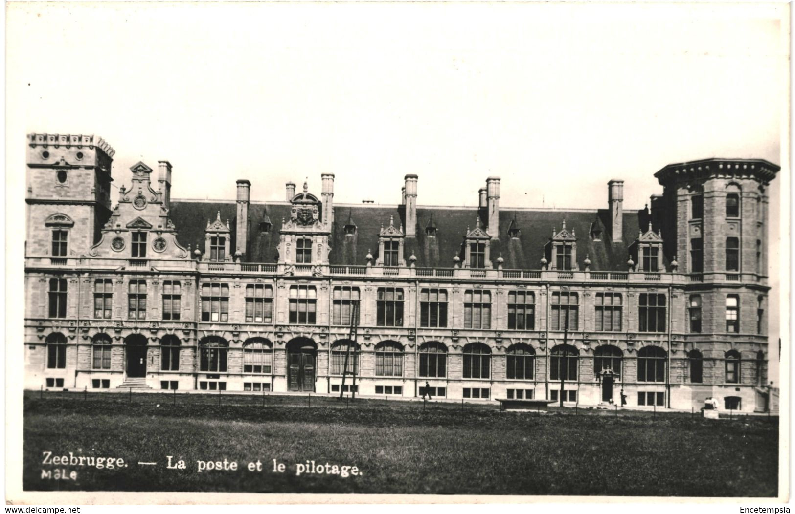 CPA  Carte Postale  Belgique Zeebrugge Poste Et Le Pilotage  VM68749 - Zeebrugge