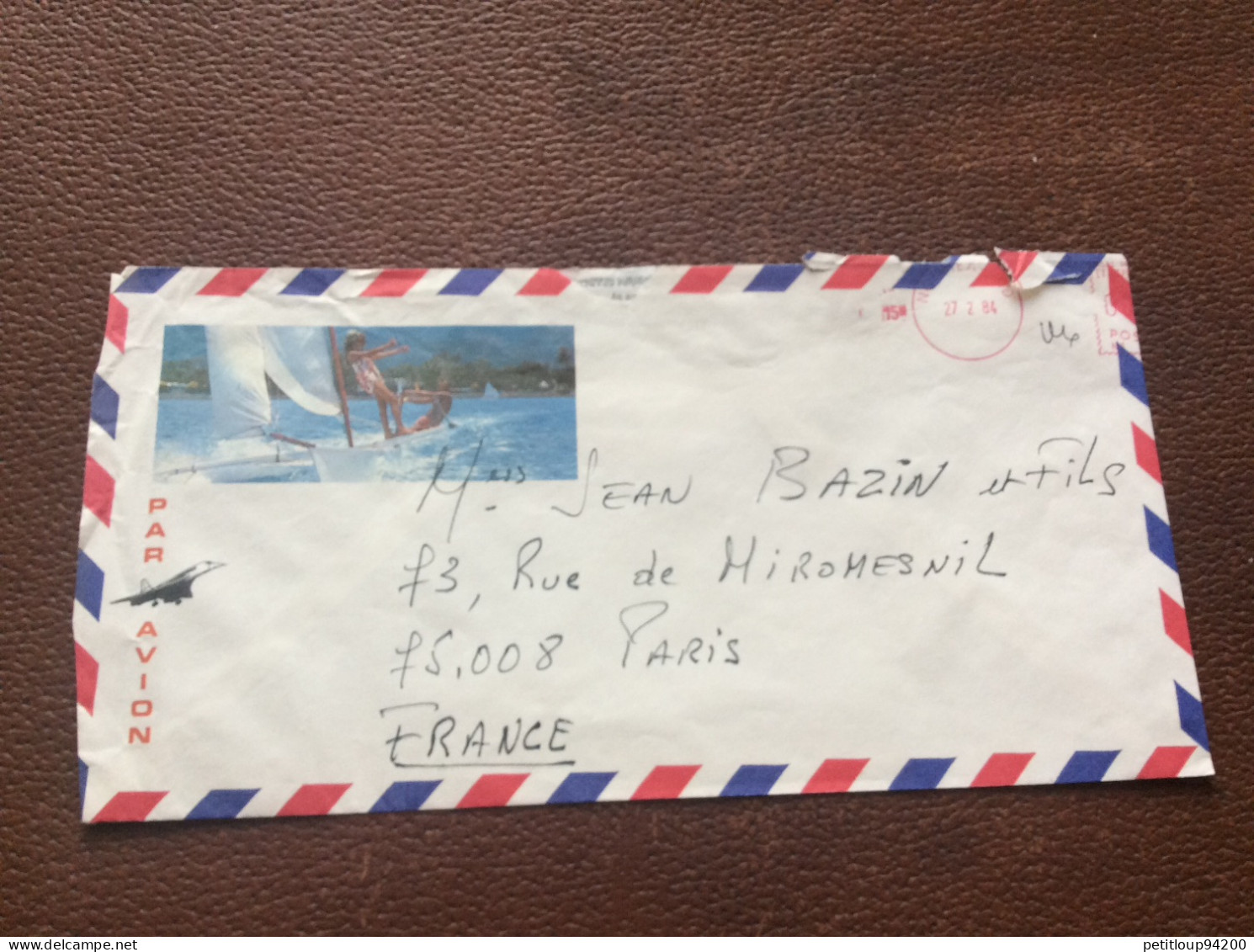 * POSTE AÉRIENNE  Polynesie Francaise 118 - Cartas & Documentos