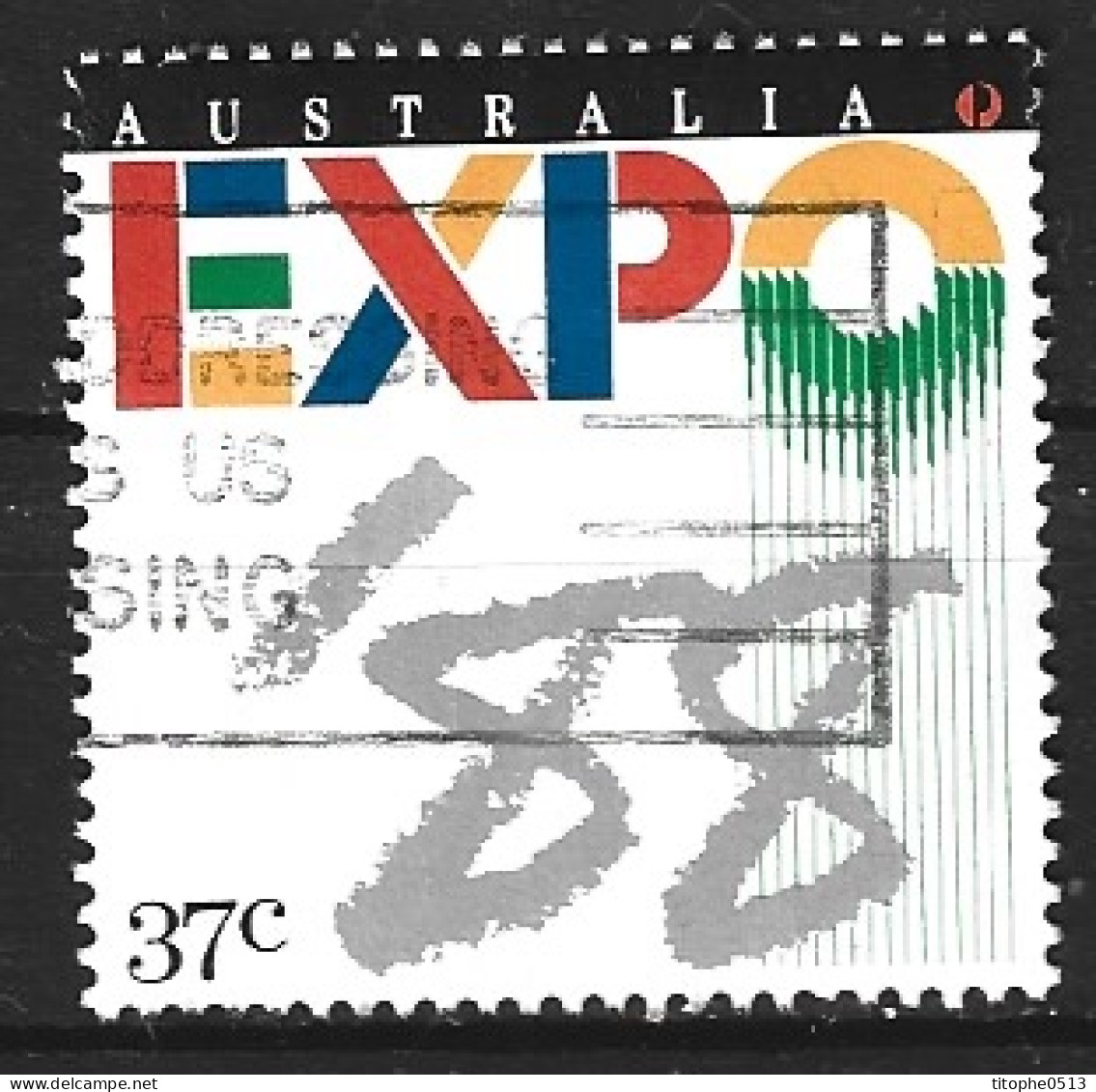 AUSTRALIE. N°1083 Oblitéré De 1988. Expo'88. - Autres & Non Classés