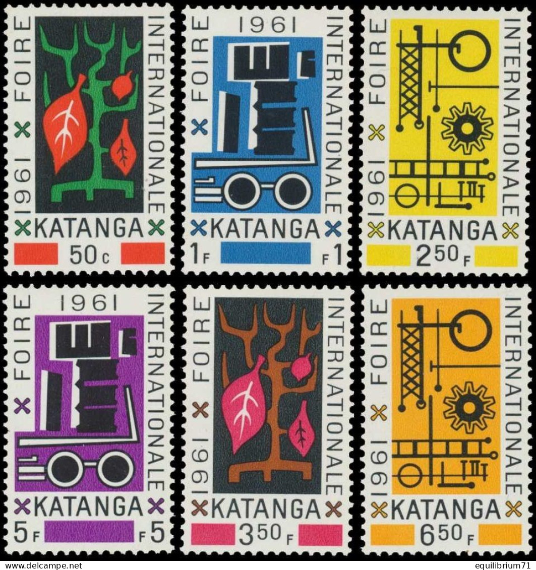 69/74** - Foire Internationale D'Elisabethville / Internationale Handelsbeurs - Elisabethville - KATANGA - Katanga