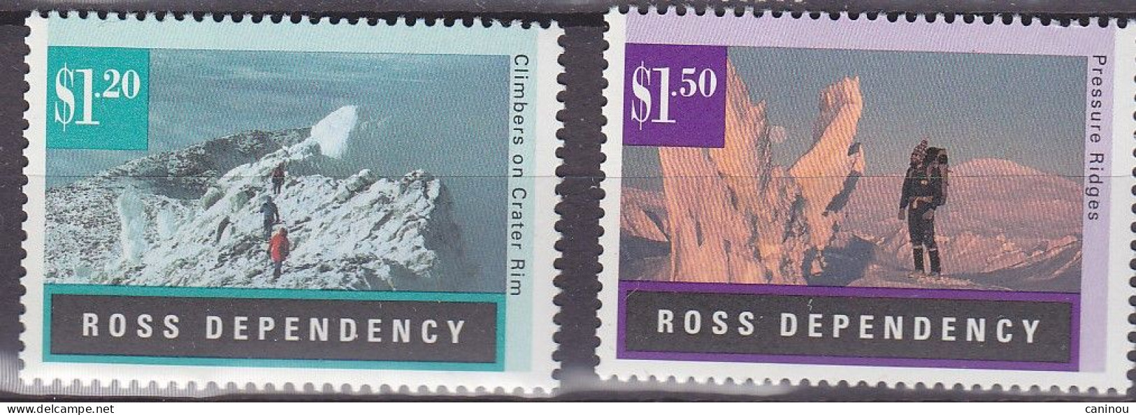 ROSS 1996 PAYSAGES ANTARCTIQUES Y & T 44-49 NEUFS SANS CHARNIERE - Sonstige - Ozeanien