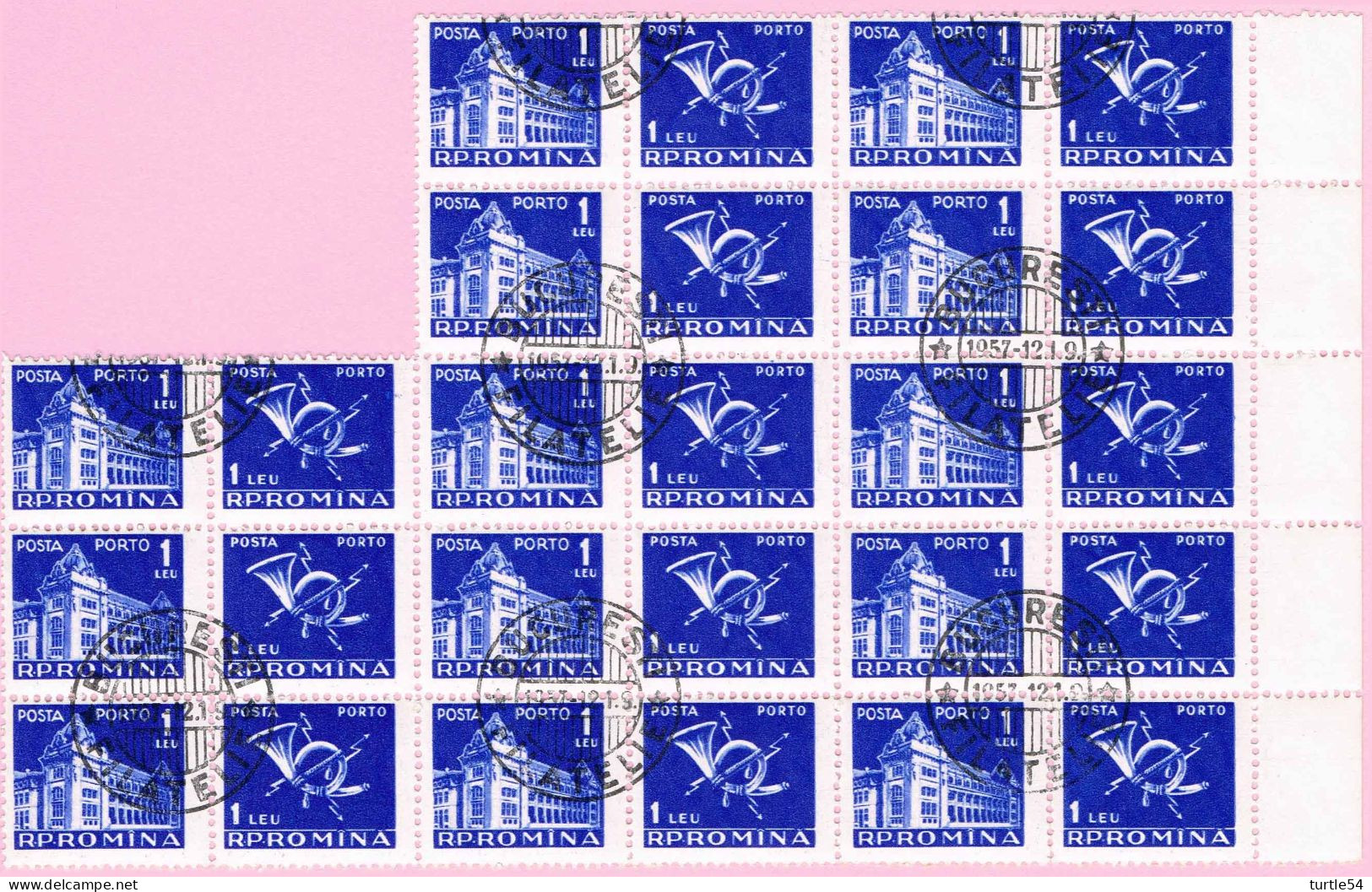 Roumanie 1957 - Michel Porto N°106 Oblitéré - Postage Due