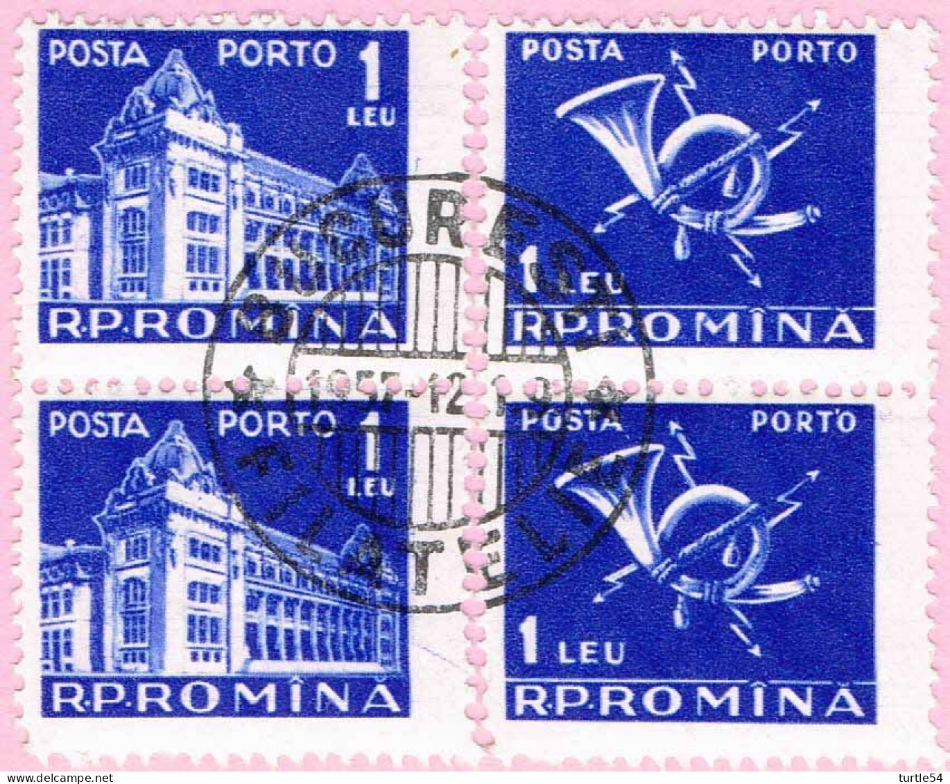 Roumanie 1957 - Michel Porto N°106 Oblitéré - Strafport