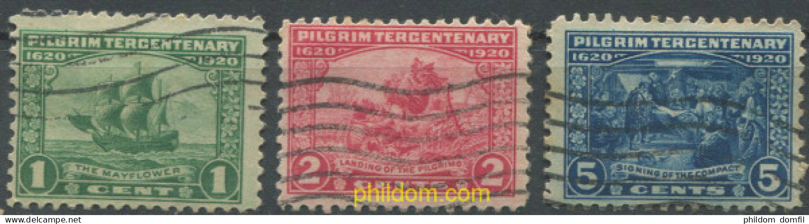 684060 USED ESTADOS UNIDOS 1920 TRICENTENARIO DE LA LLEGADA DE MAYFLOWER EN AMERICA - Unused Stamps