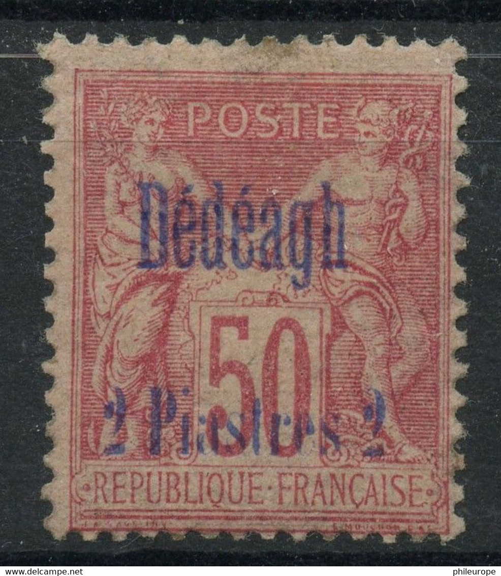 Dedeagh (1893) N 7 * (charniere) - Ungebraucht