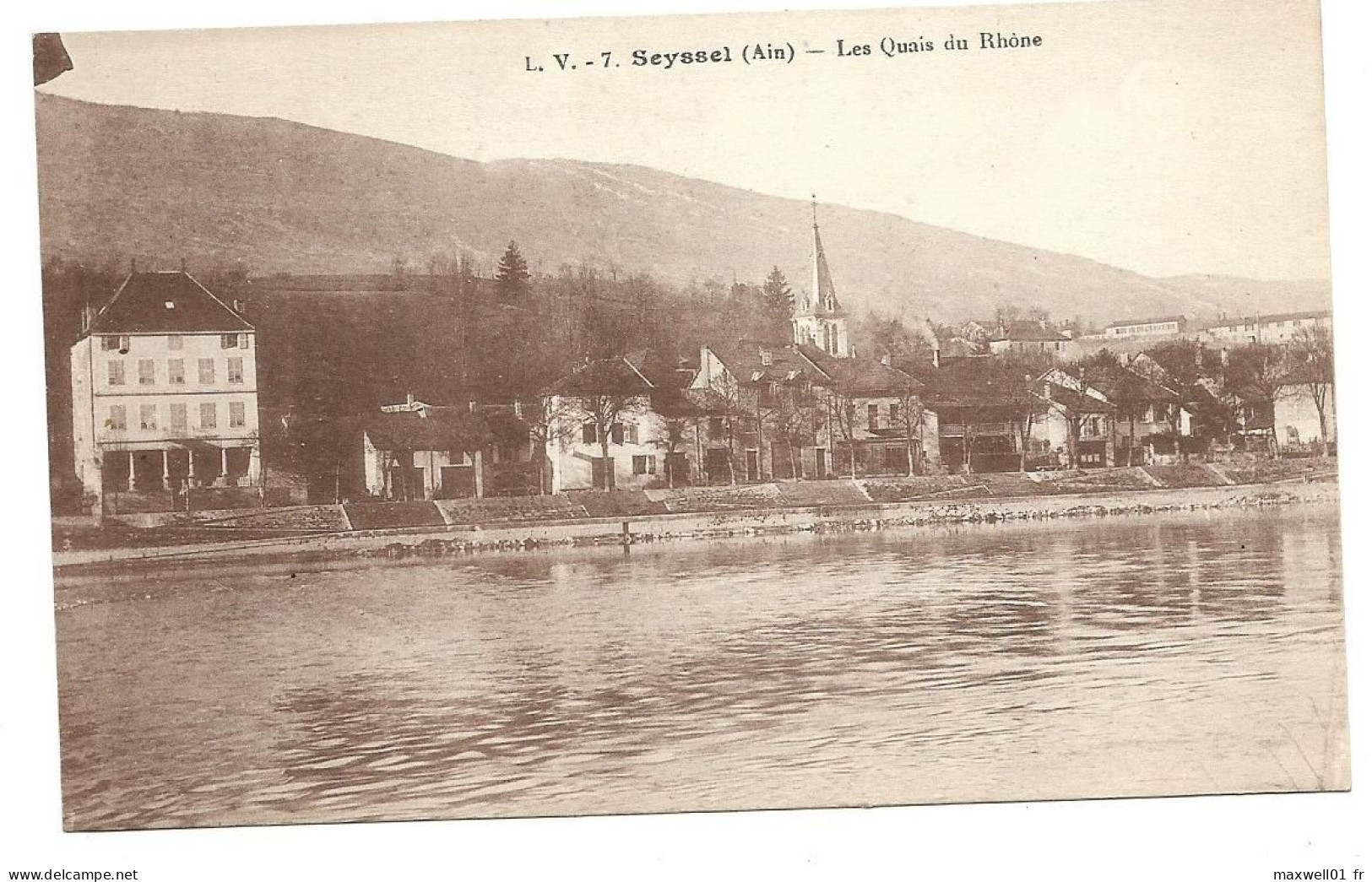 L4 - Seyssel (Ain) - Les Quais Du Rhône - Seyssel