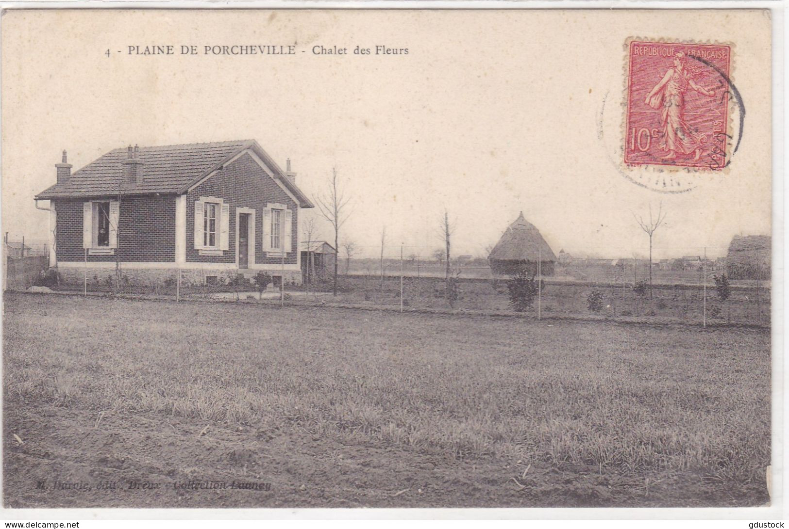 Yvelines - Plaine De Porcheville - Chalet Des Fleurs - Porcheville