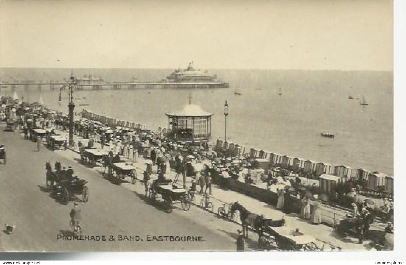 22415) GB UK Eastbourne  Promenade And Bandstand Pier - Eastbourne