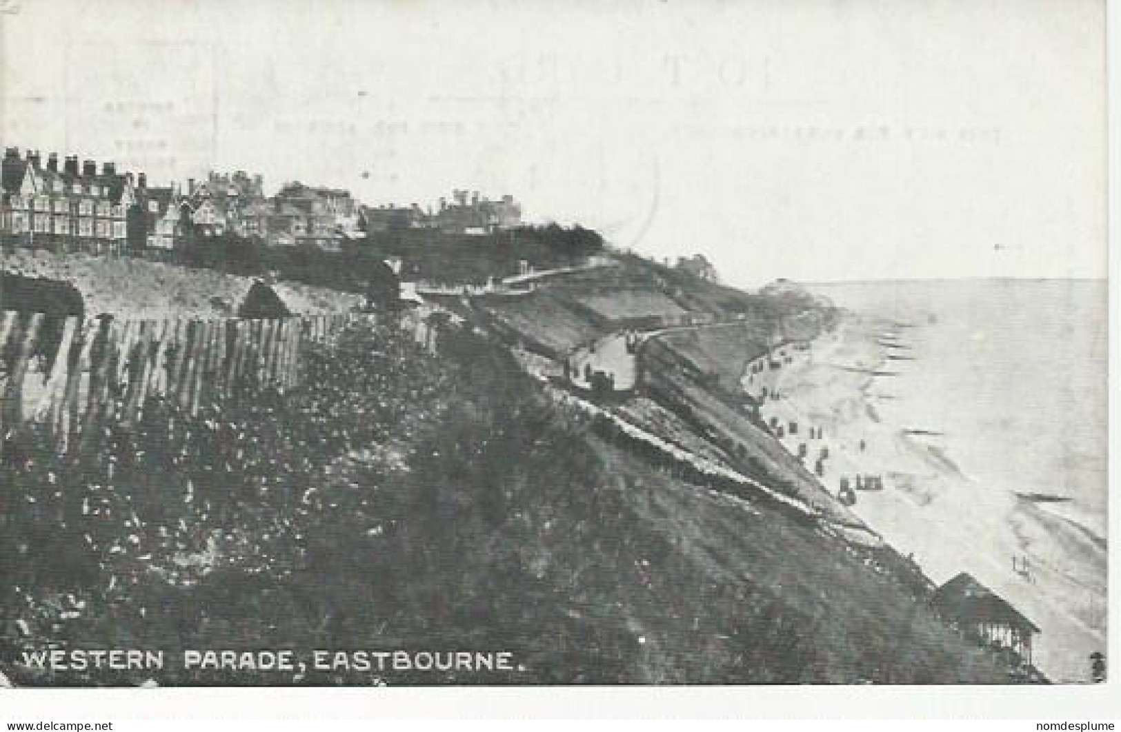 22427) UK GB Eastbourne Western Parade Postmark - Eastbourne