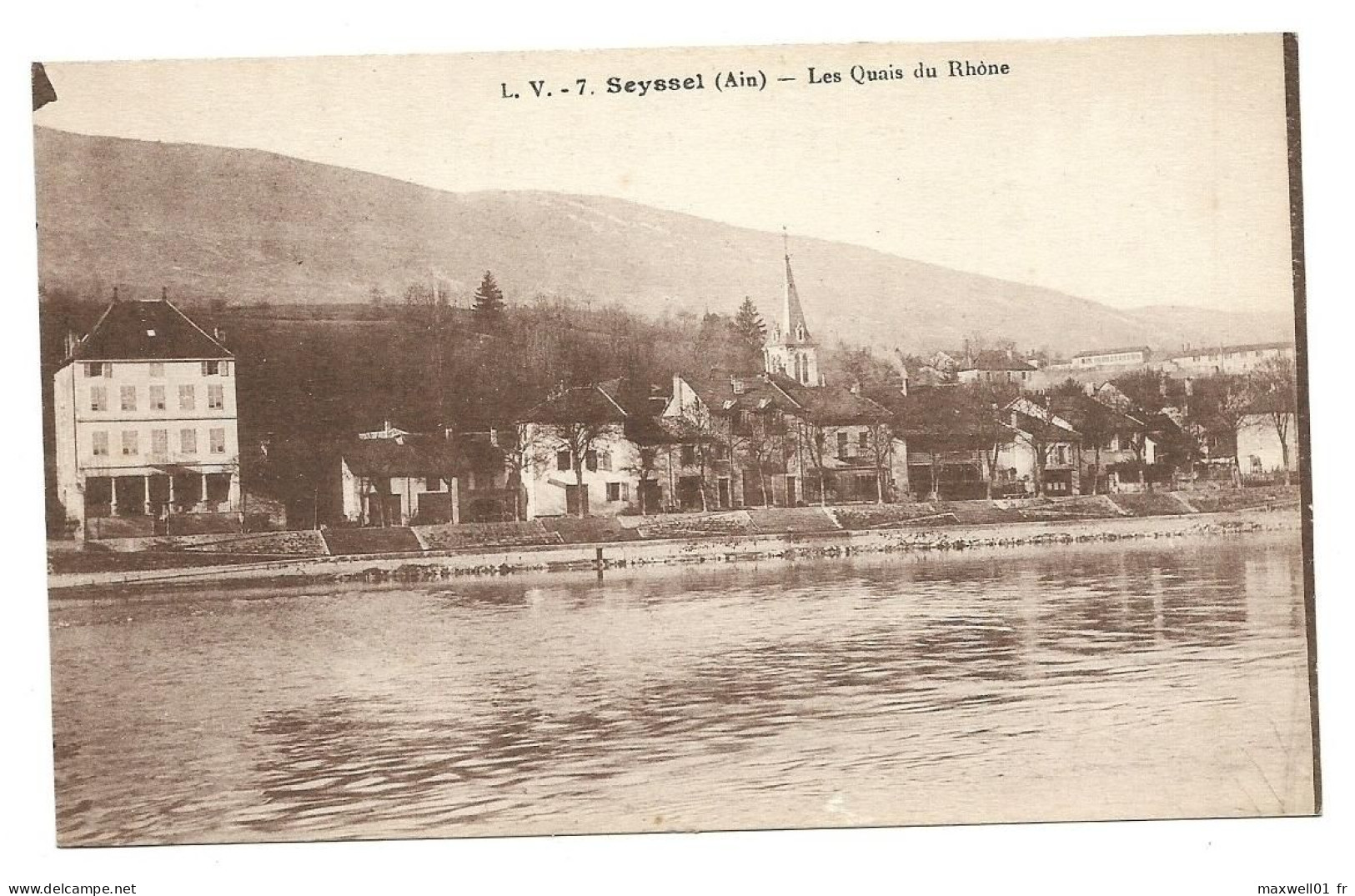 L4 - Seyssel (Ain) - Les Quais Du Rhône - Seyssel