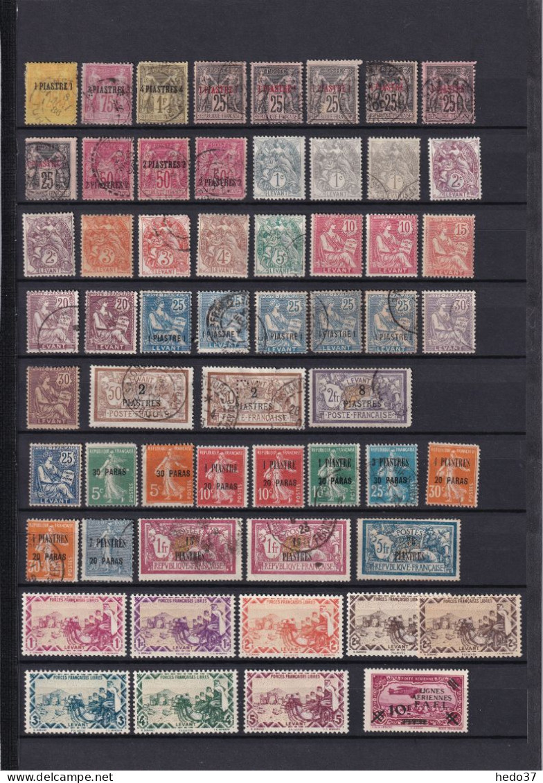 Levant - Ensemble De Timbres B/TB - Used Stamps