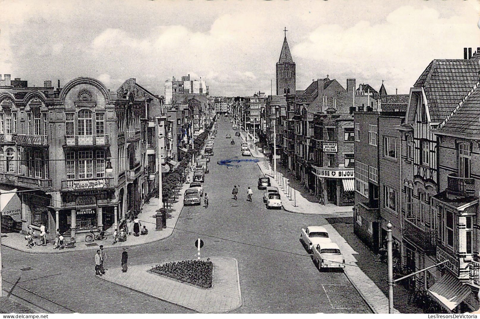 BELGIQUE - KNOKKE Sur Mer - Avenue Dumortier - Carte Postale Ancienne - Knokke