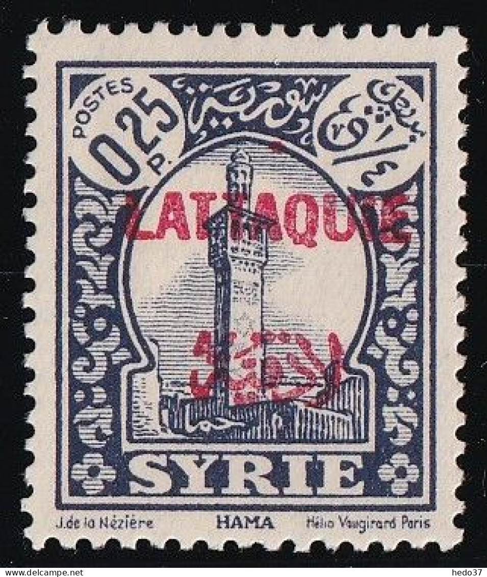 Lattaquié N°20/22 - Variété Point Au Dessus Du "A" - Neuf * Avec Charnière - TB - Unused Stamps