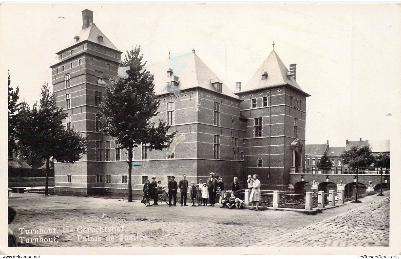 BELGIQUE - TURNHOUT - Palais De Justice - Carte Postale Ancienne - Turnhout