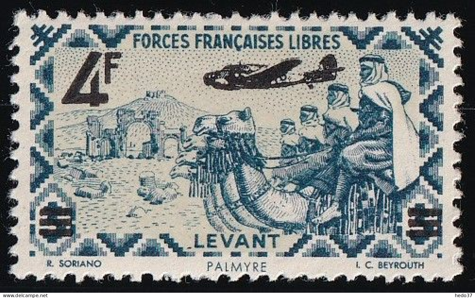 Levant Poste Aérienne N°10 - Neuf * Avec Charnière - TB - Ongebruikt