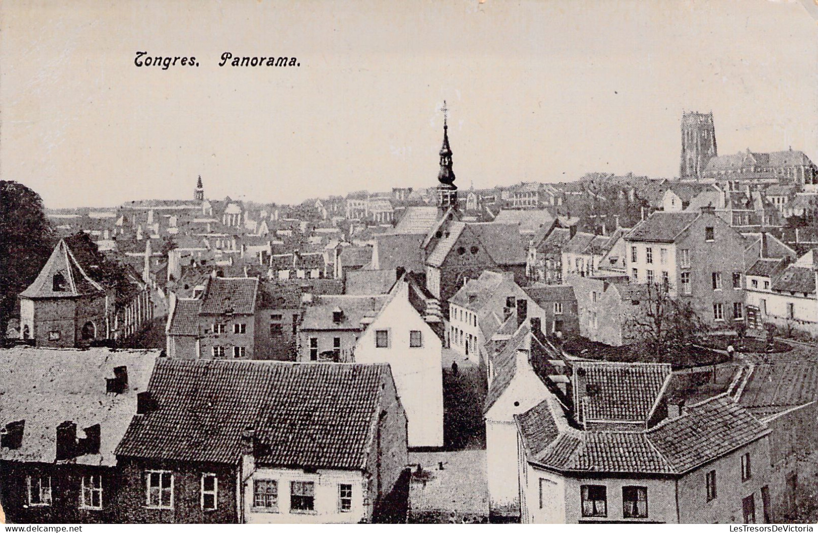 BELGIQUE - TONGRES - Panorama - Carte Postale Ancienne - Tongeren