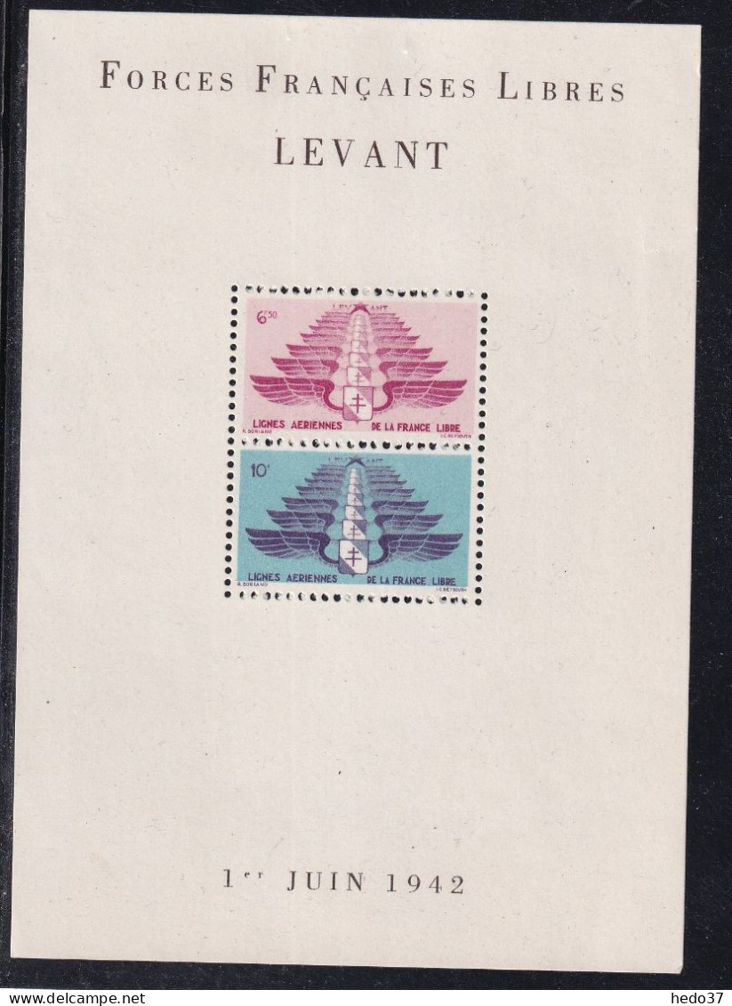 Levant BF N°1 - Neuf * Avec Charnière - TB - Ongebruikt