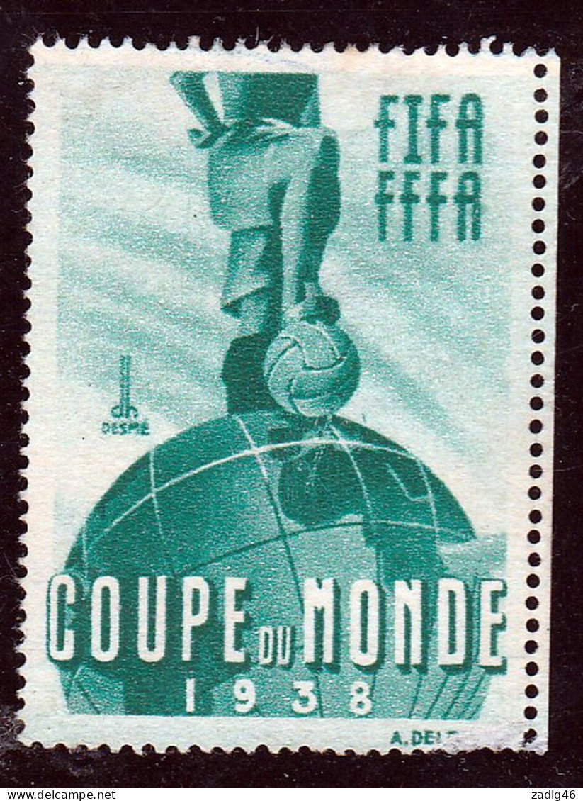 FIFA - VIGNETTE COUOPE DU MONDE 1938 - Sport