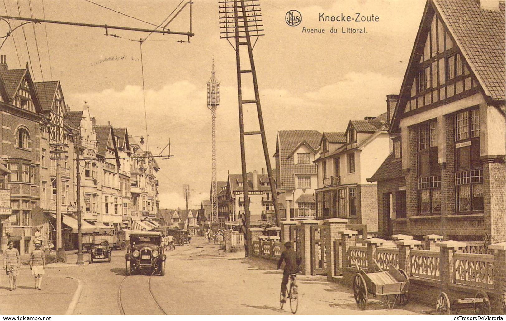 BELGIQUE - KNOCKE ZOUTE - Avenue Du Littoral - Carte Postale Ancienne - Knokke