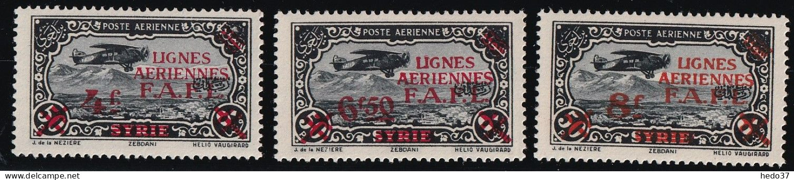 Levant Poste Aérienne N°1/3 - Neuf ** Sans Charnière - TB - Unused Stamps