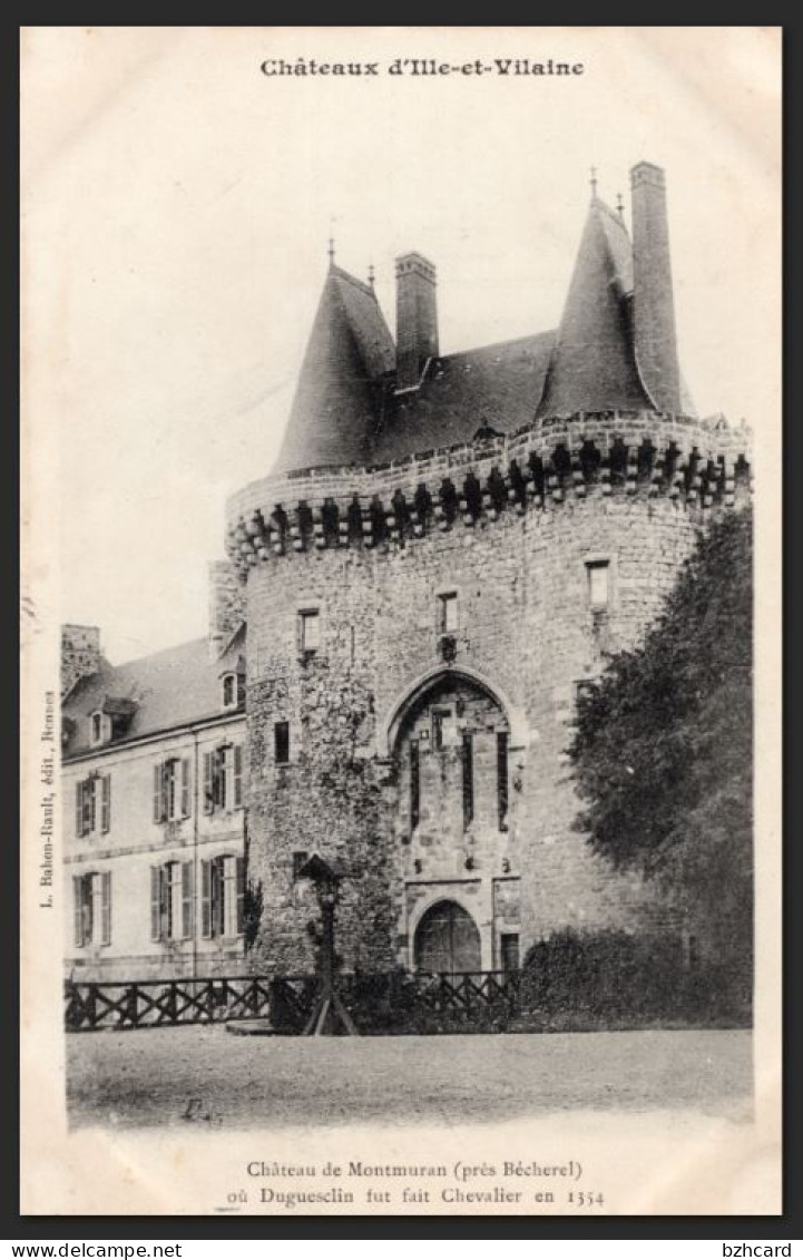 Chateaux D'ille Et Villaine : Chateau De Montmuran , Près Bécherel - Bécherel