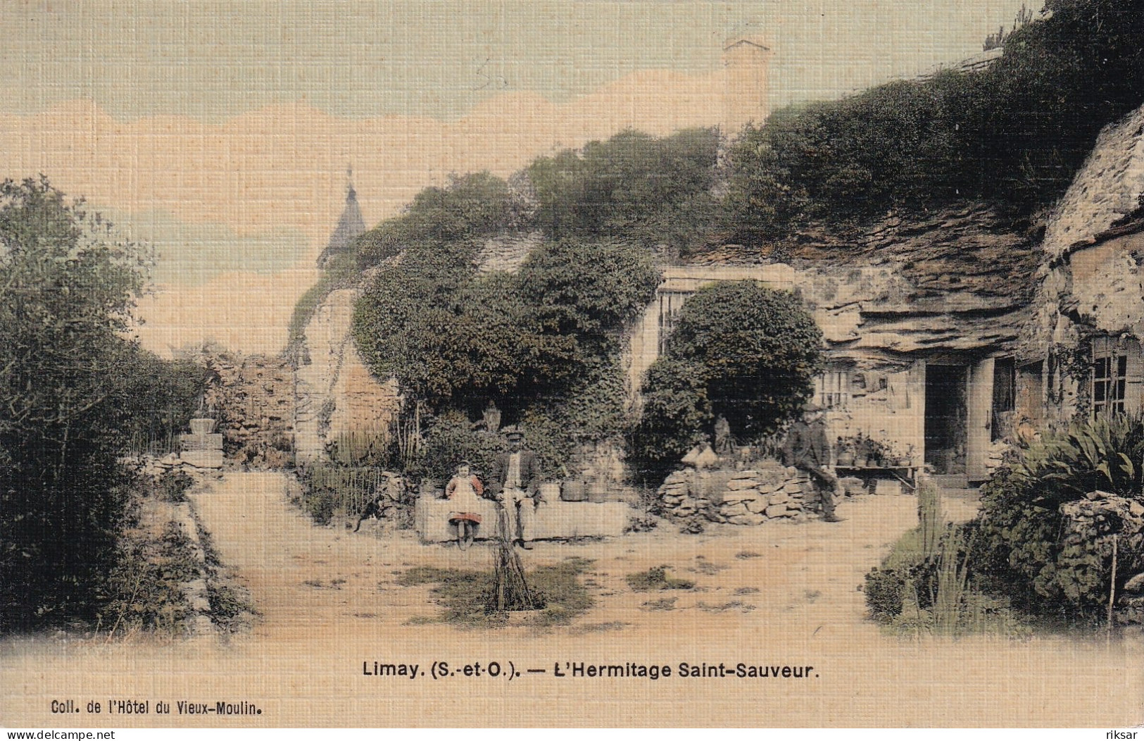 LIMAY(CARTE EN COULEUR TOILEE) - Limay
