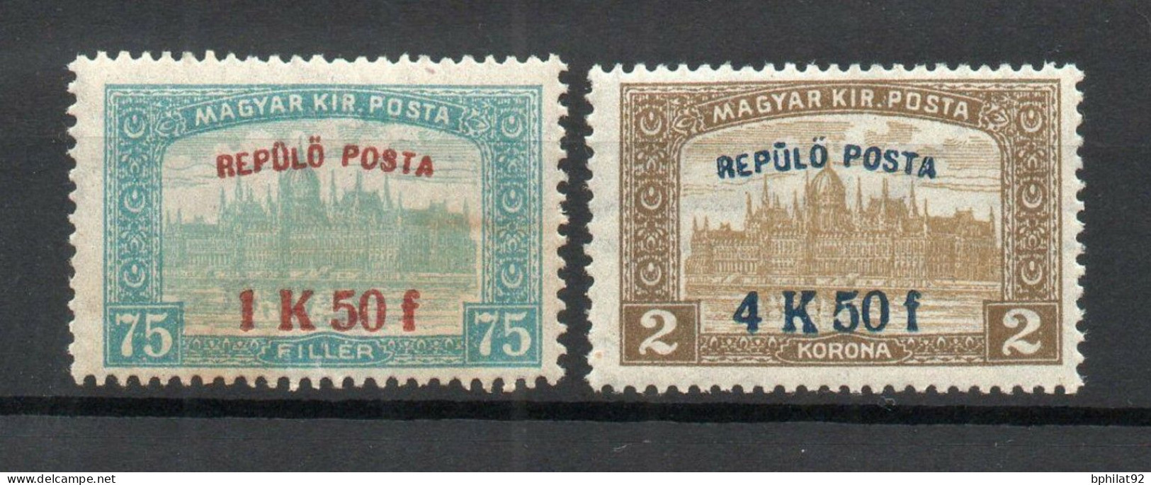 !!! HONGRIE, PA N°1/2 NEUVES ** - Unused Stamps