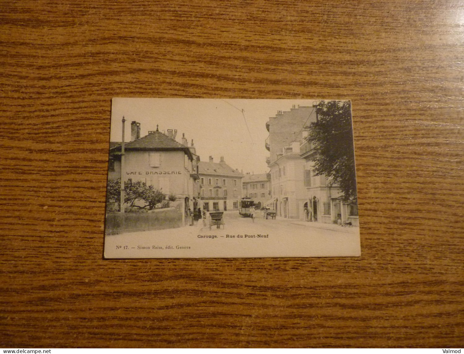 CPA Carouge - Suisse - Rue Du Pont Neuf - Voir Détails Sur Photos -9 X14 Cm Env. - Carouge