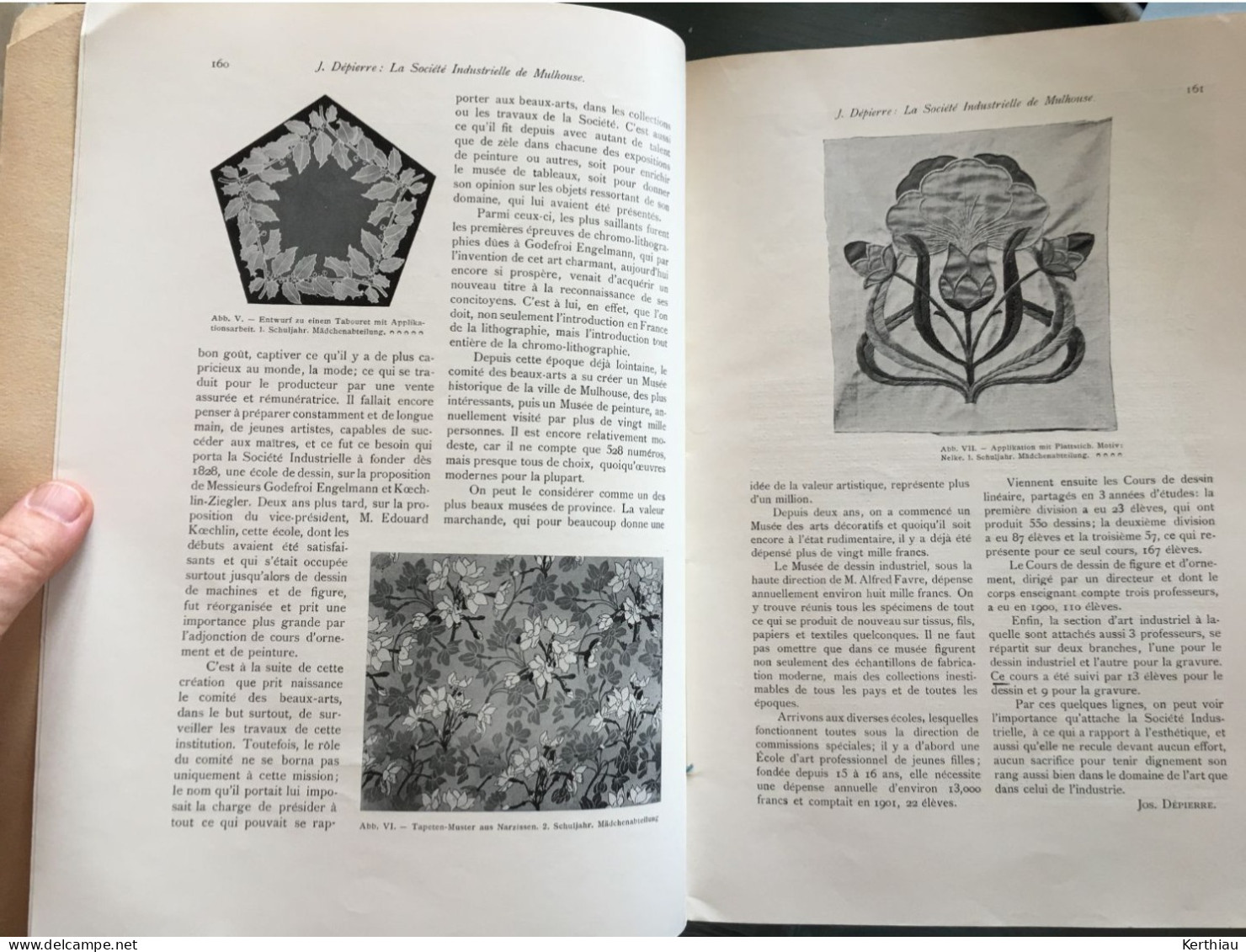 Das Kunstgewerbe In Elsass-Lothringen (2è Année, 1901) - Graphism & Design