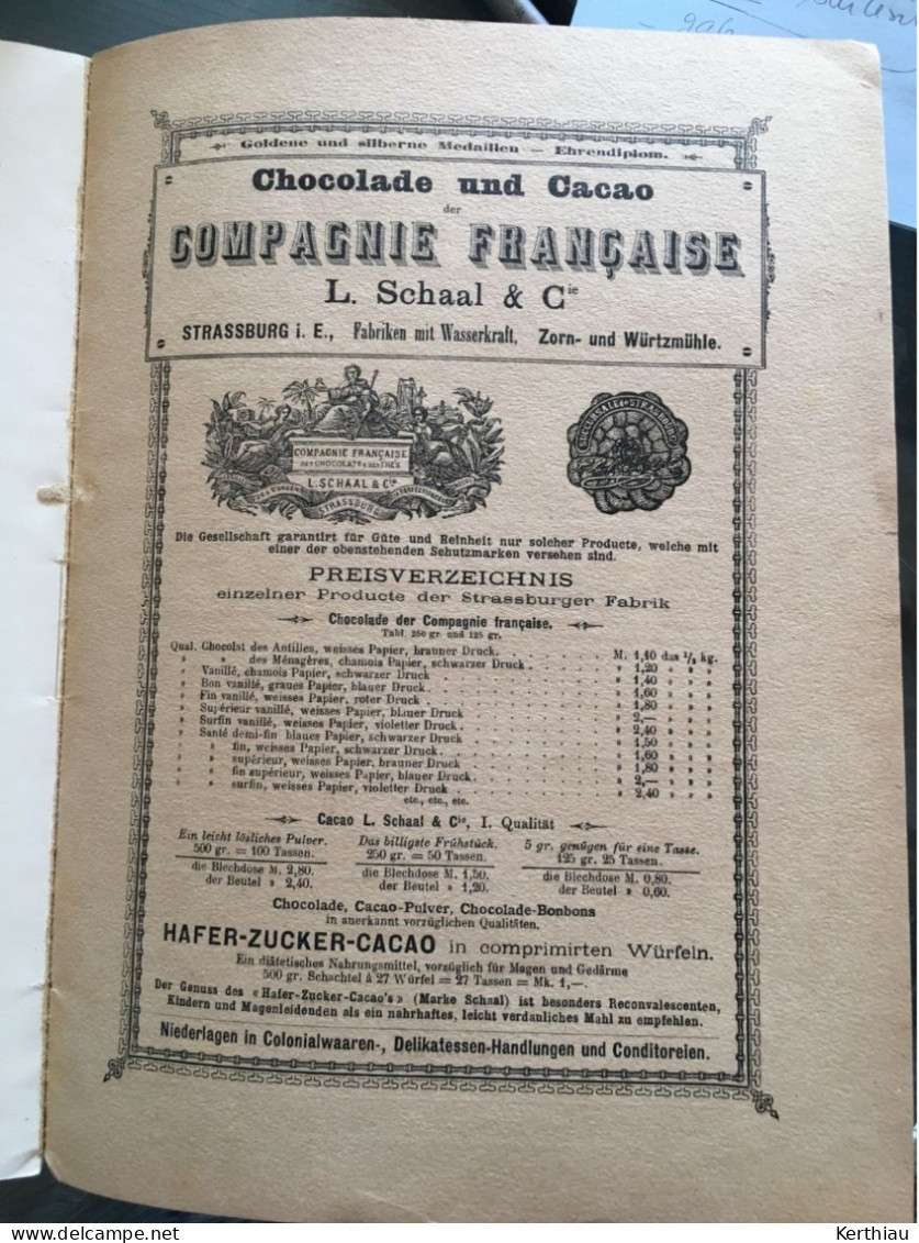 Das Kunstgewerbe in Elsass-Lothringen (2è année, 1901)