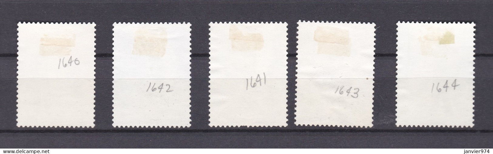 Chine 1980, Anniversaire Du Retour De La Chine Au CIO, La Serie Complète 1651 à 1655, 5 Timbres, Voir Scan Recto Verso - Used Stamps