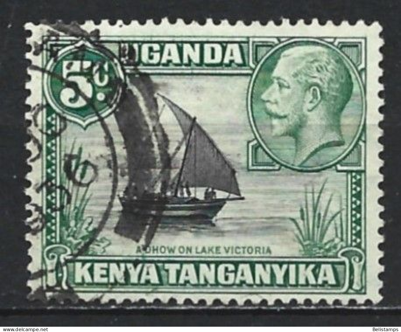 Kenya, Uganda & Tanzania 1935. Scott #47 (U) Dhow On Lake Victoria - Kenya, Uganda & Tanzania