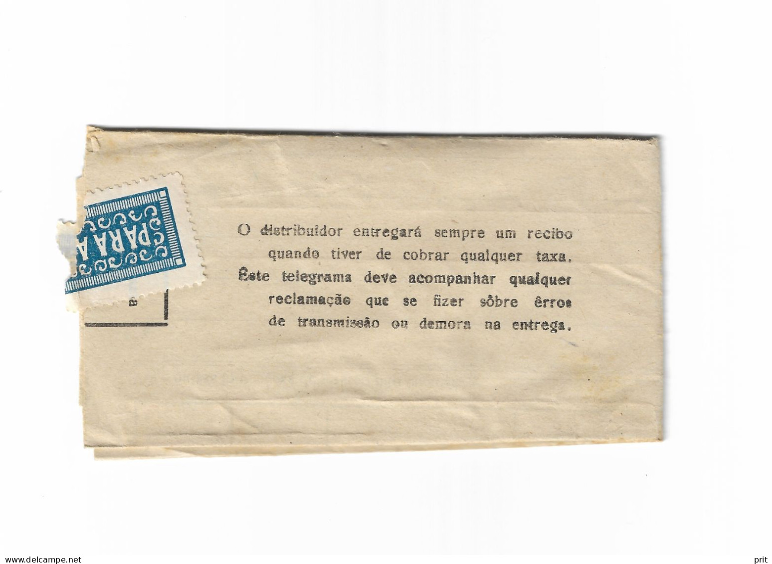 Telegram Telegrama From Tetuan Spanish Morocco Via Madrid To Lisbon Telegrafos Lisboa Portugal 1949 Rare Item - Storia Postale