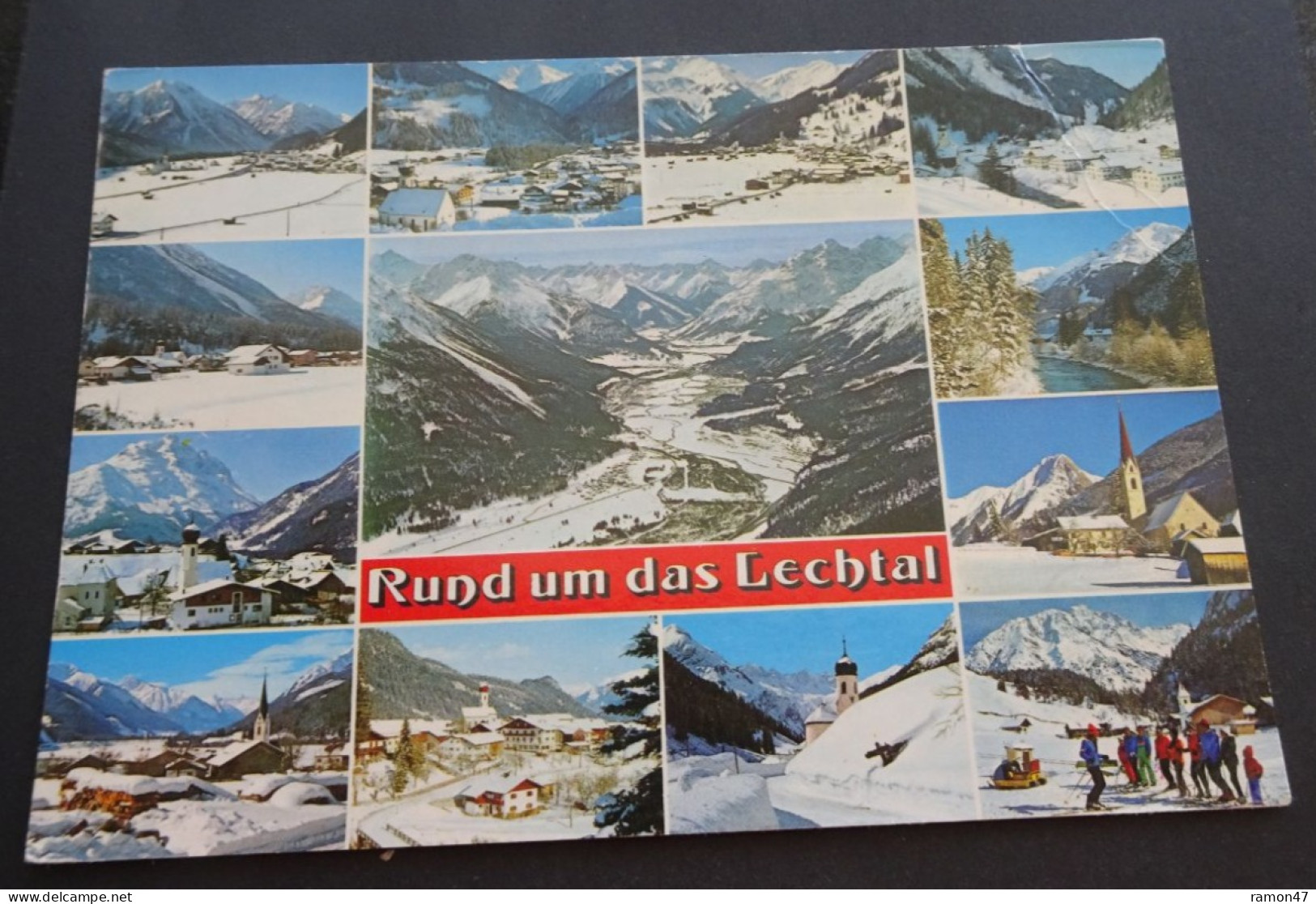 Lechtal - Rund Um Das Lechtal - Copyright Franz Milz Verlag, Reutte - # W 206/338 - Lechtal