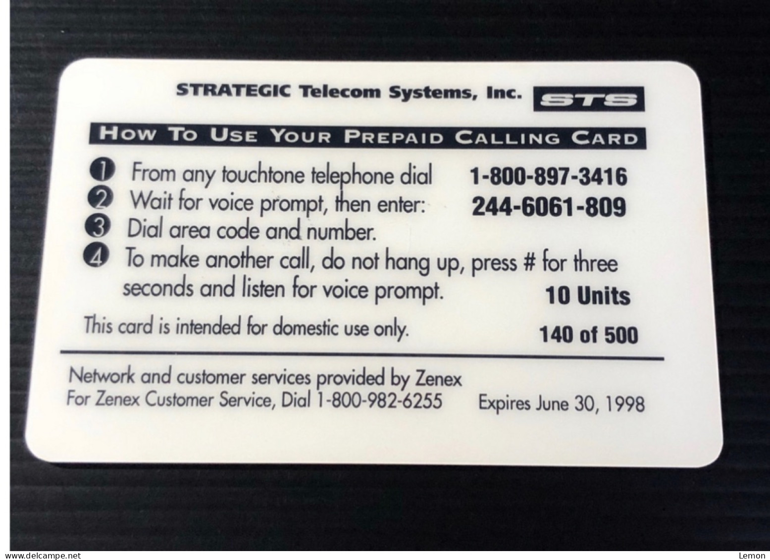 USA UNITED STATES America STS Collection Prepaid Telecard Phonecard, KWANZAA, Set Of 1 Card(Mintage 500) - Sammlungen