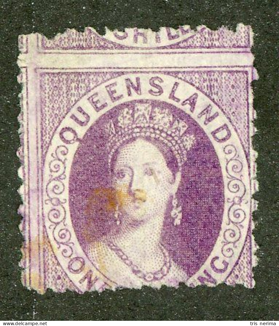 4871 BCx Queensland 1876 Scott 49 M(*) (Lower Bids 20% Off) - Ungebraucht