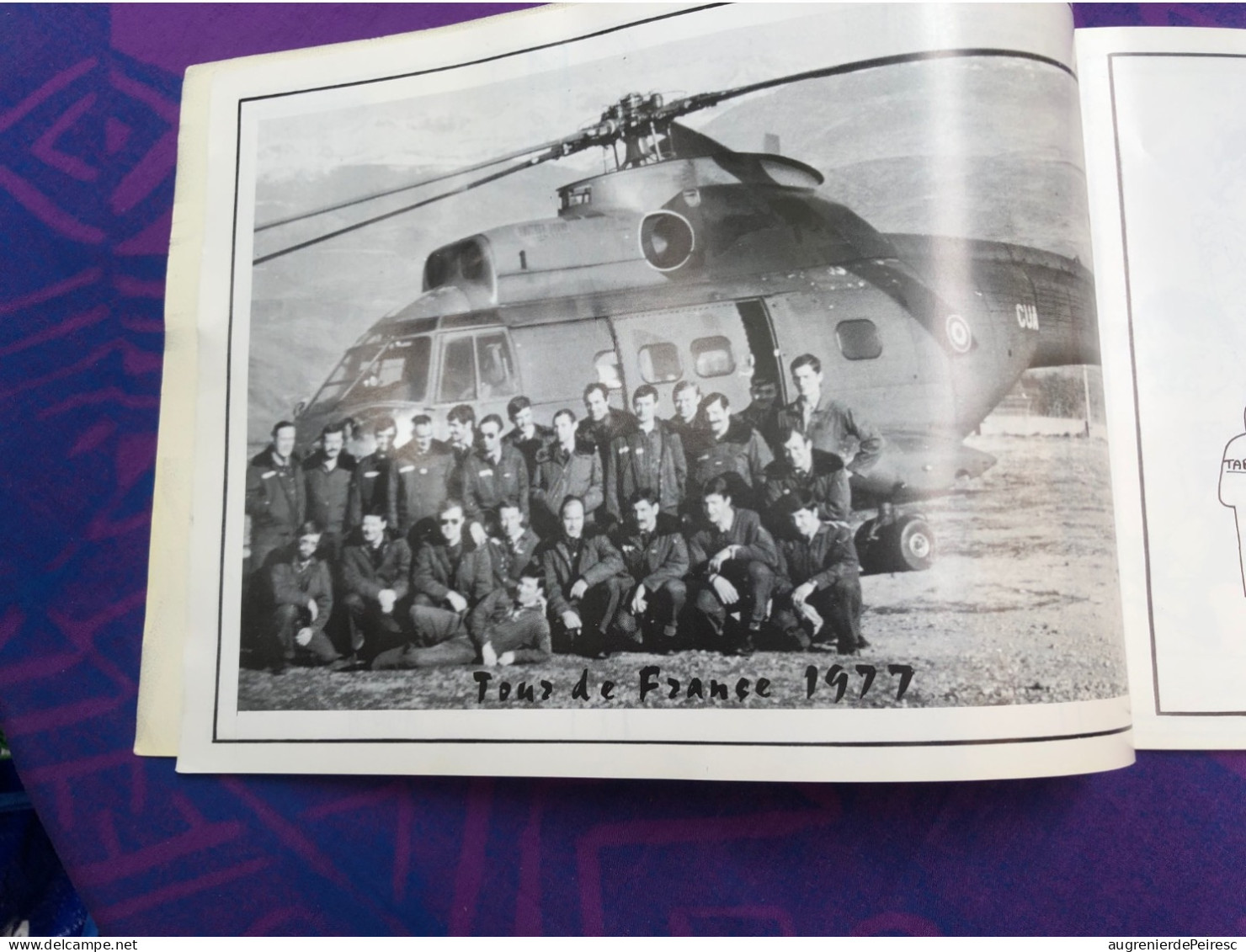 Livret Historique Du 1ère EHM Et Tour De France 1977 PUMA - Aviation