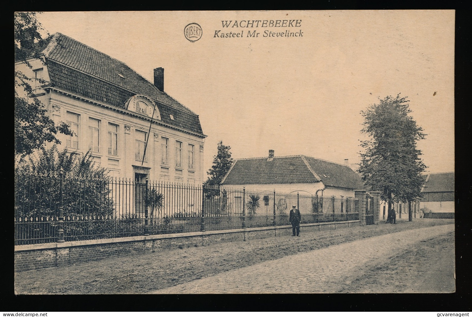 WACHTEBEKE    KASTEEL Mr STEVELINCK        2 SCANS - Wachtebeke