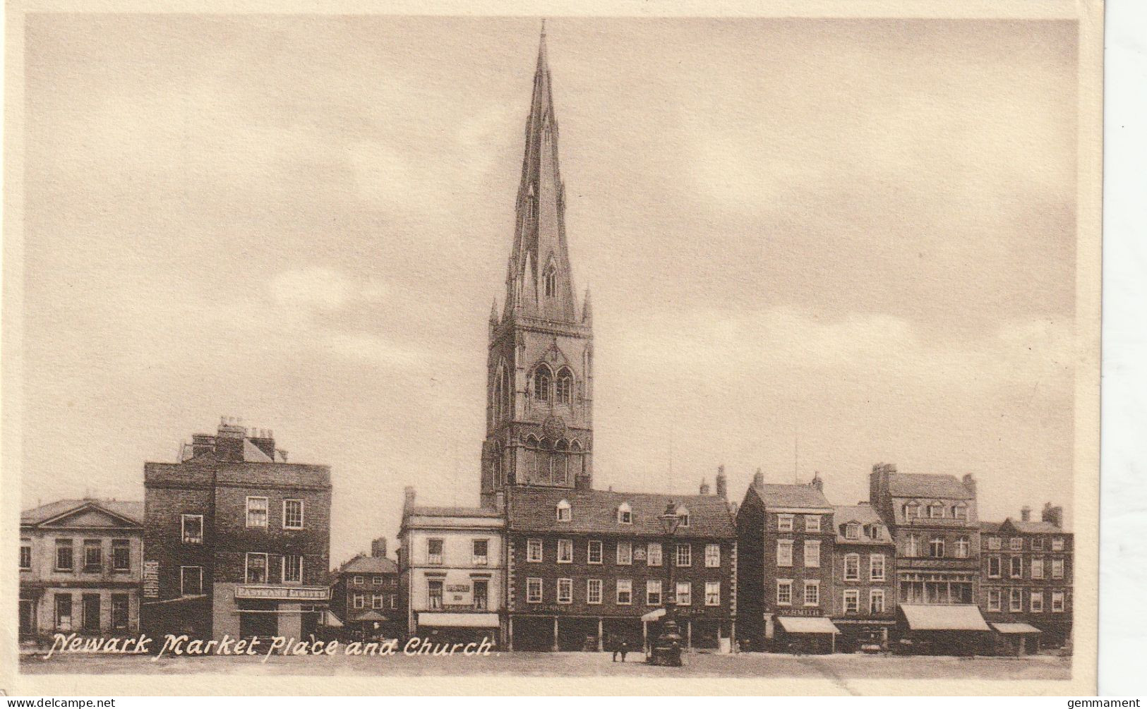 NEWARK MARKET PLACE AND CHURCH - Autres & Non Classés