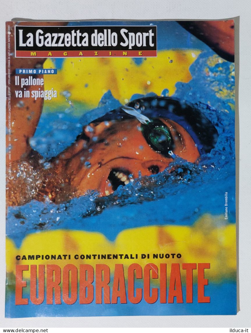 I115554 Gazzetta Dello Sport Magazine 1997 A. III N. 32 - Campionati Nuoto - Sport