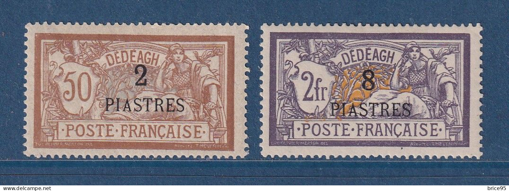 Dédéagh - YT N° 14 Et 16 * - Neuf Avec Charnière - 1902 à 1911 - Unused Stamps