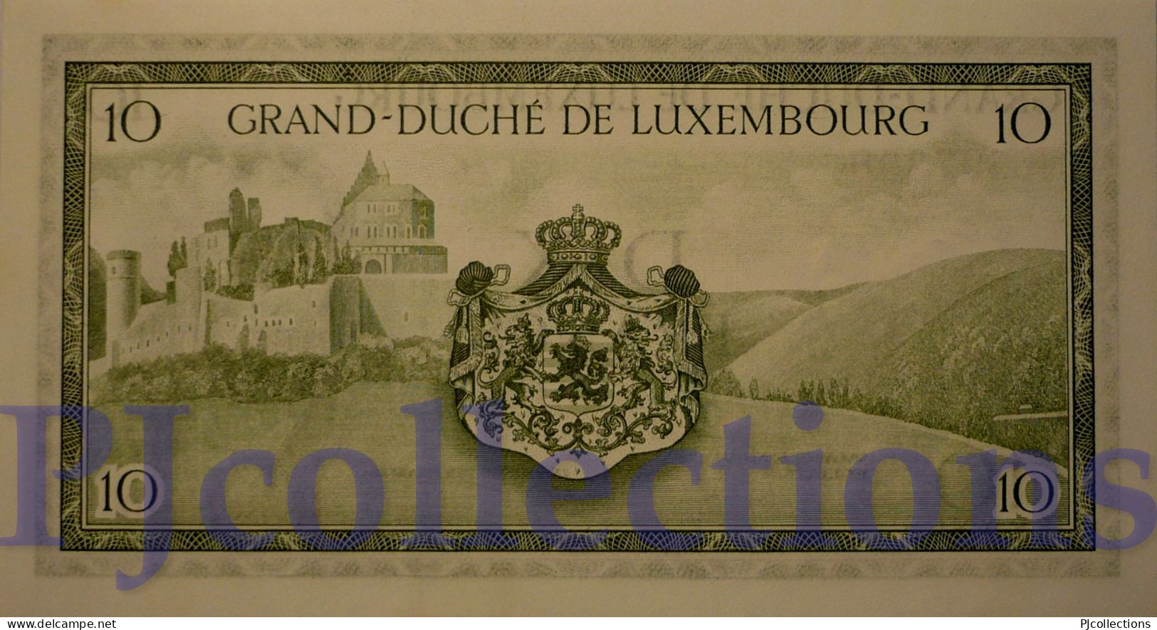 LUXEMBOURG 10 FRANCS 1954 PICK 48a UNC - Luxembourg