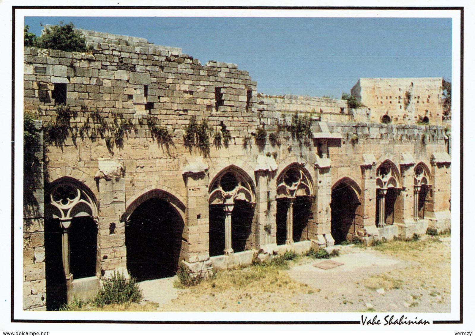 SYRIA : The Crac Des Chevaliers - The Knights Hall - 16,5 X 11,5 Cm - Syrie